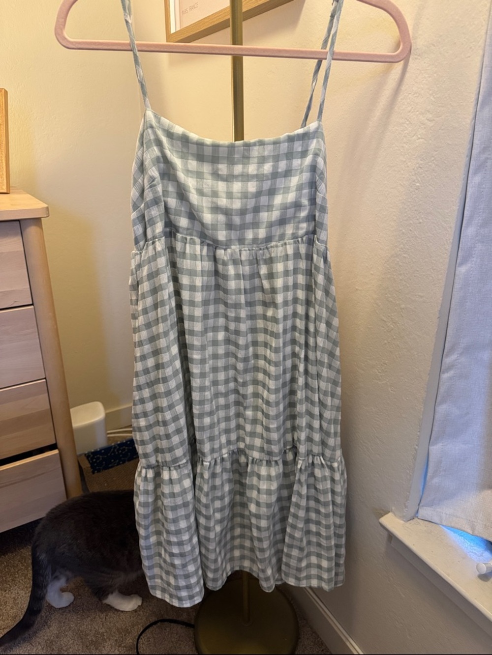 Carly Jean Los Angeles Gingham Sundress